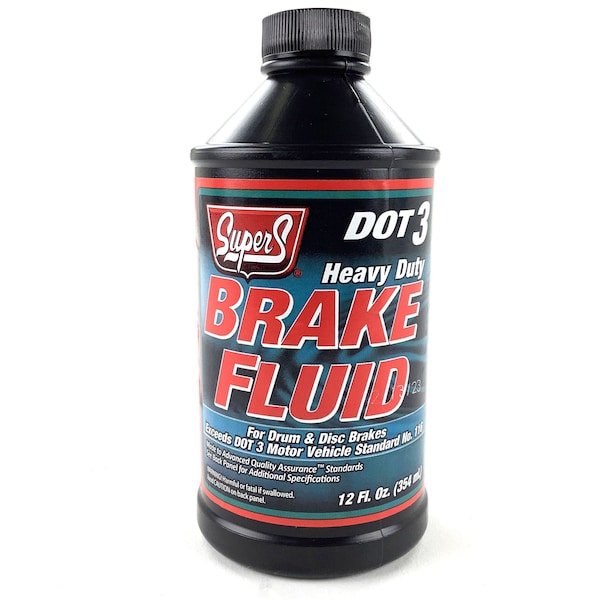 Super S Super S Dot 3 Heavy Duty Brake Fluid 112 Ounce SUS31 - main